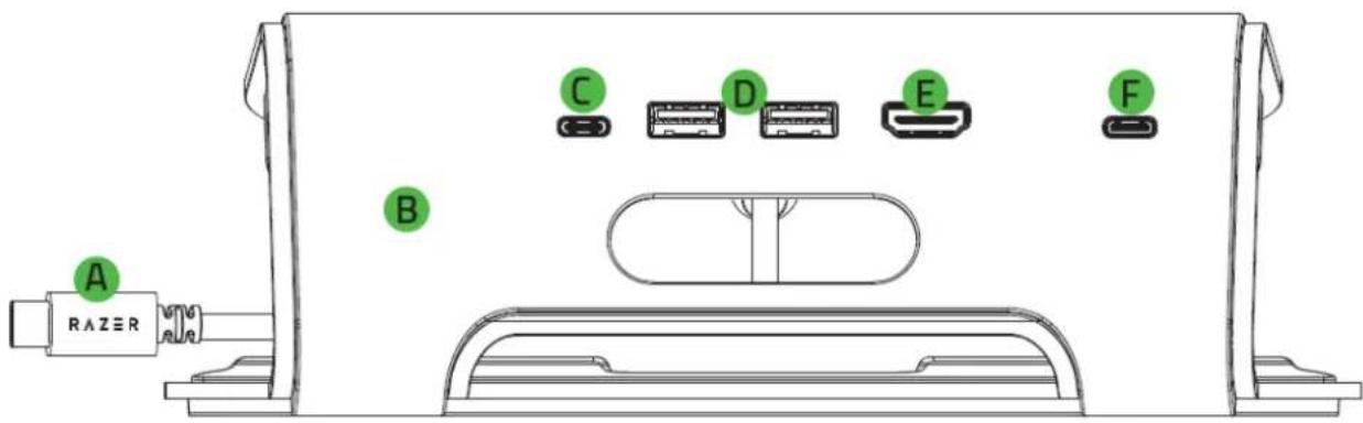 RAZER Laptop Stand Chroma V2 - LIEFERUMFANG - 1