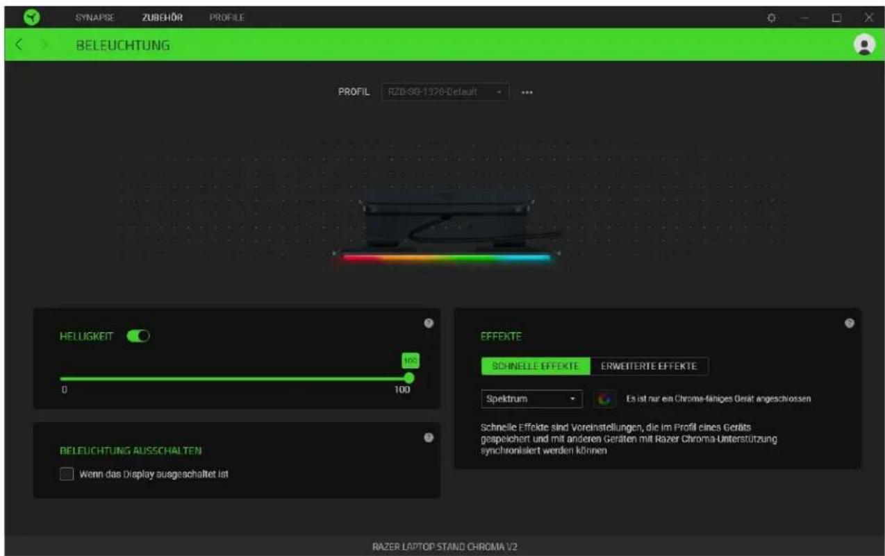 RAZER Laptop Stand Chroma V2 - Beleuchtung - 1