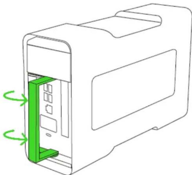 RAZER Core V2 - DIMENSIONS INTERNES MAXIMALES DU RAZER CORE V2: - 3