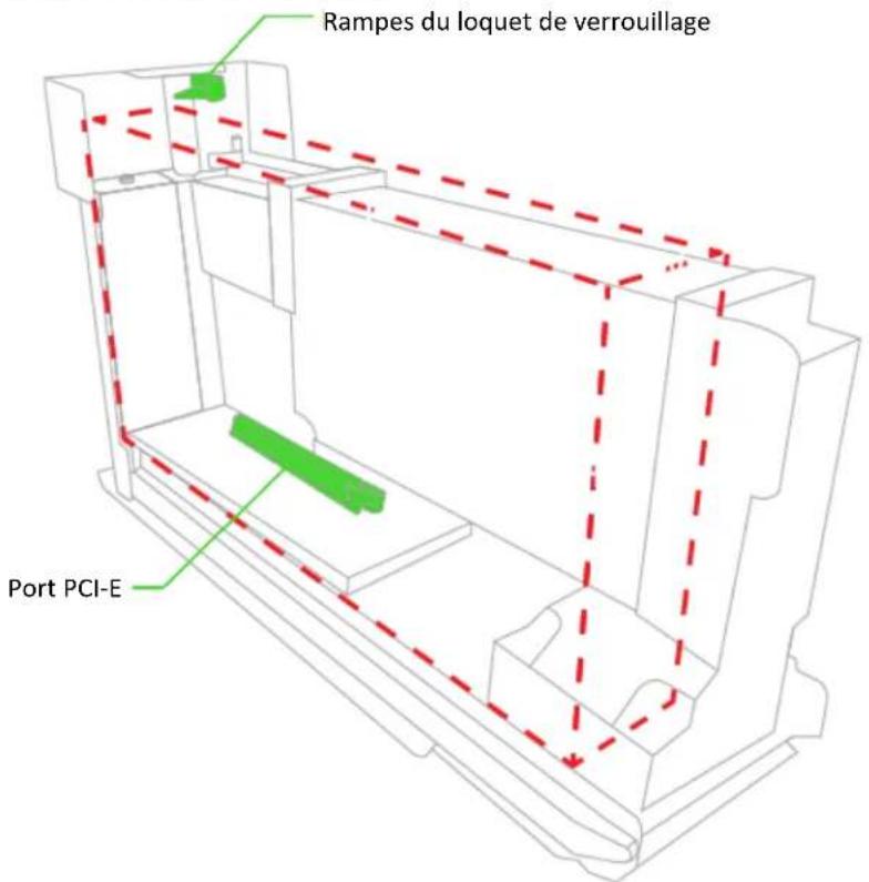 RAZER Core V2 - DIMENSIONS INTERNES MAXIMALES DU RAZER CORE V2: - 1