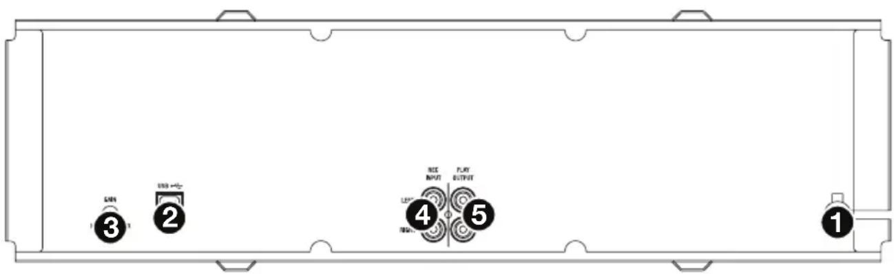 MARANTZ PMD300CP - Panel frontal - 2