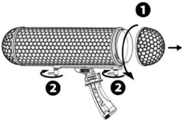 MARANTZ ZP1 - Cómo colocar su micrófono - 1