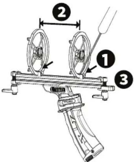 MARANTZ ZP1 - Regolazione dei dispositivi di montaggio di sospensione - 1