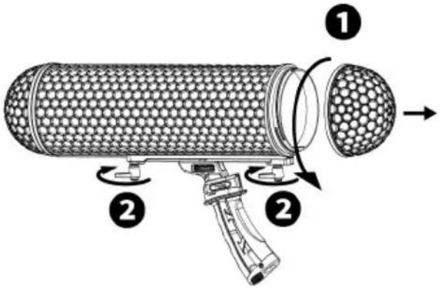 MARANTZ ZP1 - Inserimento del microfono - 1