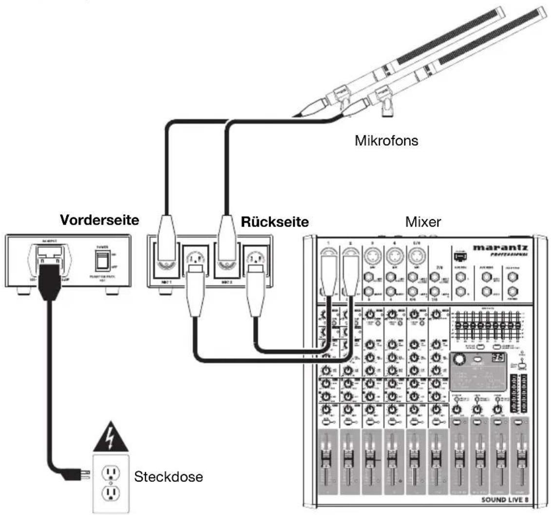 MARANTZ Phantom Pack - So richten Sie das Phantom Pack mit Ihrem Soundsystem ein: - 1