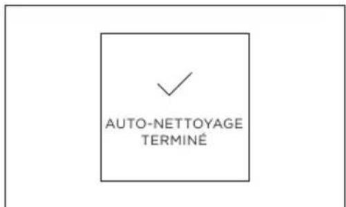 Fisher & Paykel RDV3486GD - Une fois l'auto-nettoyage terminé - 1