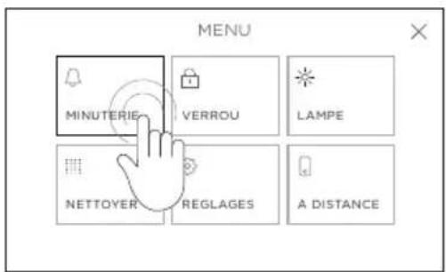 Fisher & Paykel RDV3486GD - Réglage de la minuterie - 2