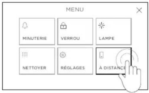 Fisher & Paykel RDV3486GD - Activation du mode de commande à distance - 2