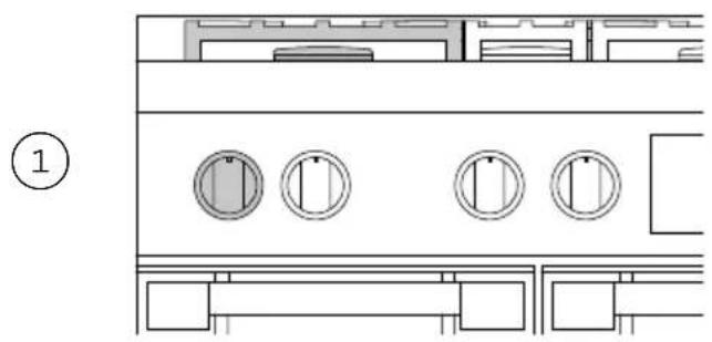 Fisher & Paykel RDV3486GD - Sélection et utilisation des brûleurs - 1