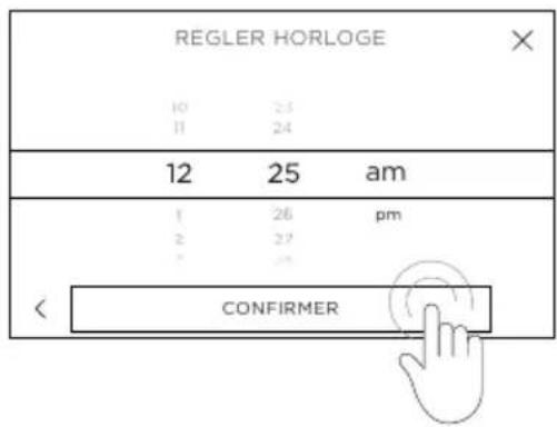 Fisher & Paykel RDV3486GD - Réglage de l'horloge - 2