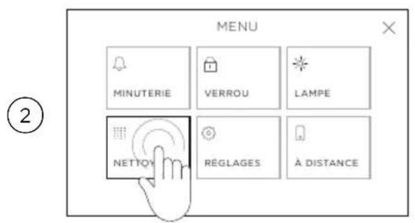 Fisher & Paykel RDV3486GD - Réglage de la fonction d'auto-nettoyage - 2