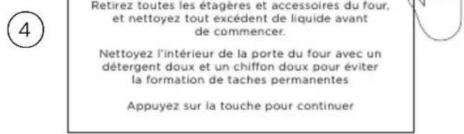 Fisher & Paykel RDV3486GD - Réglage de la fonction d'auto-nettoyage - 4