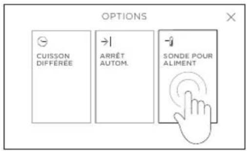 Fisher & Paykel RDV3486GD - Réglage de la SONDE pour aliment - 4