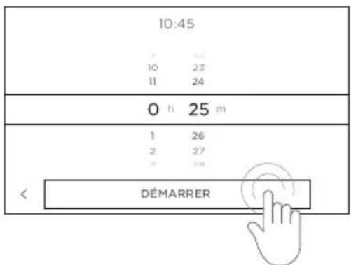 Fisher & Paykel RDV3486GD - Réglage de la minuterie - 3