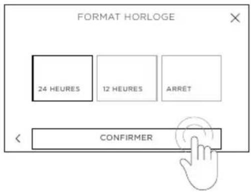 Fisher & Paykel RDV3486GD - Réglage de l'horloge - 1