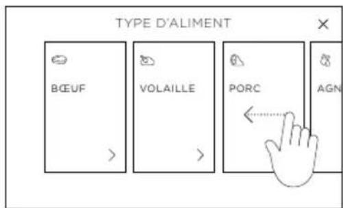 Fisher & Paykel RDV3486GD - Utilisation de CUIRE partype d'aliment - 5