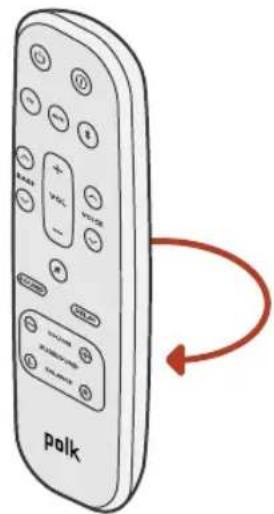 POLK MagniFi Mini AX - Configurar el mando a distancia - 1