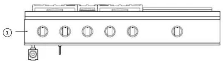 Fisher & Paykel CPV3486GD - Fonctions de la surface de cuisinière - 1