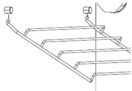 Fisher & Paykel RGV3486GD - Retrait des rayons latéraux - 3