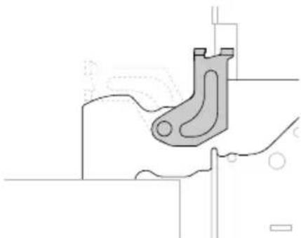 Fisher & Paykel RGV3486GD - Pour réinstaller la porte - 3