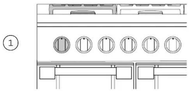 Fisher & Paykel RGV3486GD - Selection et utilisation des brûleurs - 1