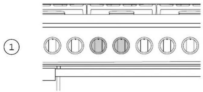 Fisher & Paykel RGV3486GD - Réglage d'une fonction et de la température - 1
