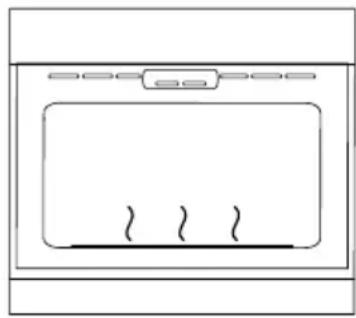 Fisher & Paykel RGV3486GD - Appré dans la cavité principale - 1