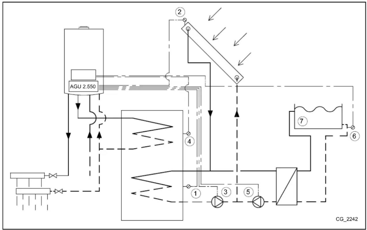 Baxi 24 AF - SOLAR PLANT FOR SWIMMING POOL - 1