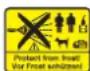 Kärcher HD 13124 St - Symbols on the machine - 1