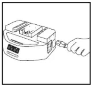 ProTeam GoFree Flex Pro II - PREPARING BATTERY PACK FOR CHARGING - 1