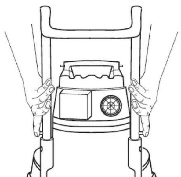 ProTeam ProGuard 16 MD - Retrait de la poignée - 2