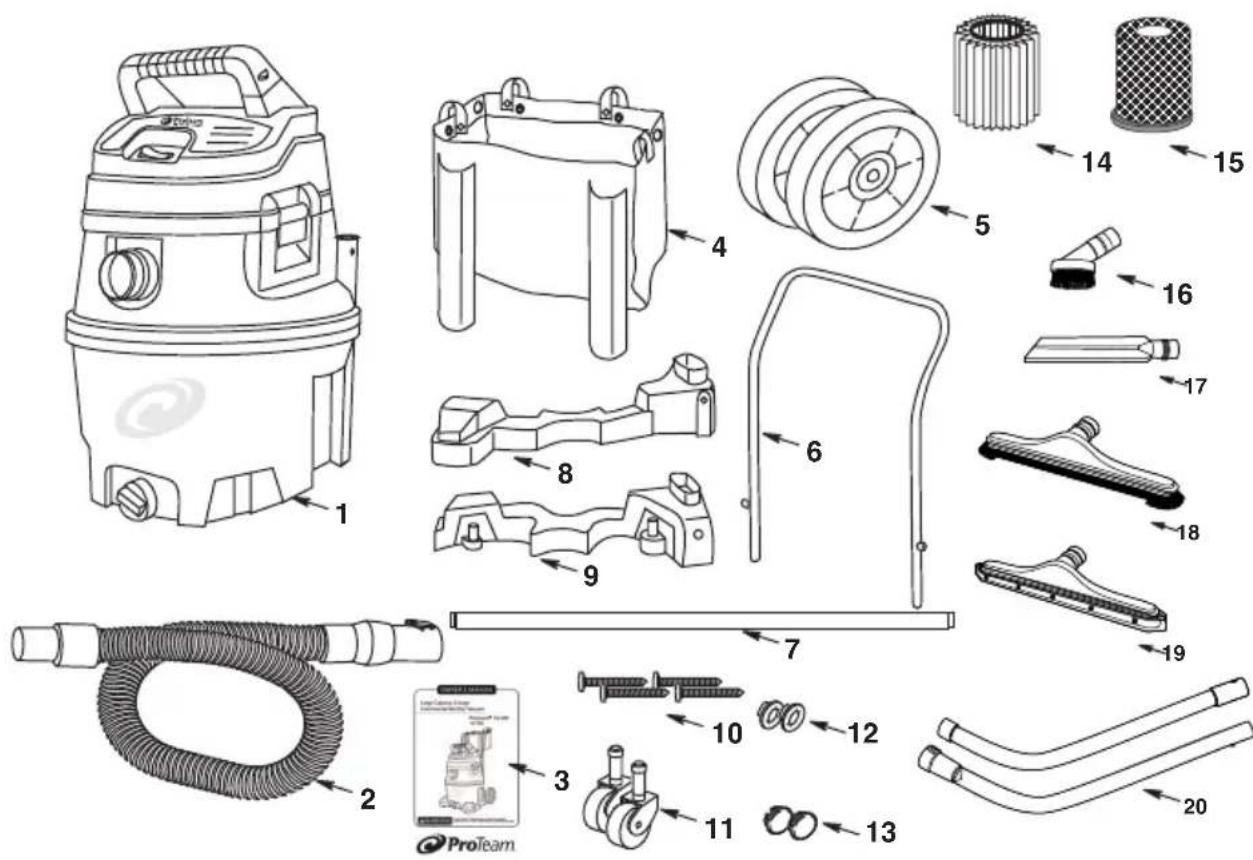 ProTeam ProGuard 16 MD - DESCRIPCION GENERAL - 1