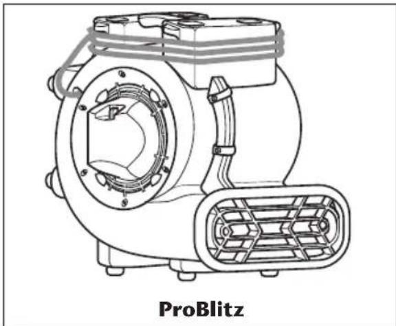ProTeam ProBlitz XP AirMover - CONTENU DU CARTON - 1