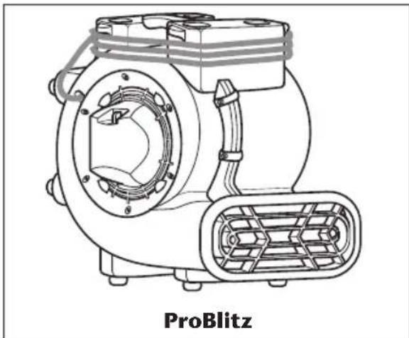 ProTeam ProBlitz Airmover - CARTON CONTENTS - 1
