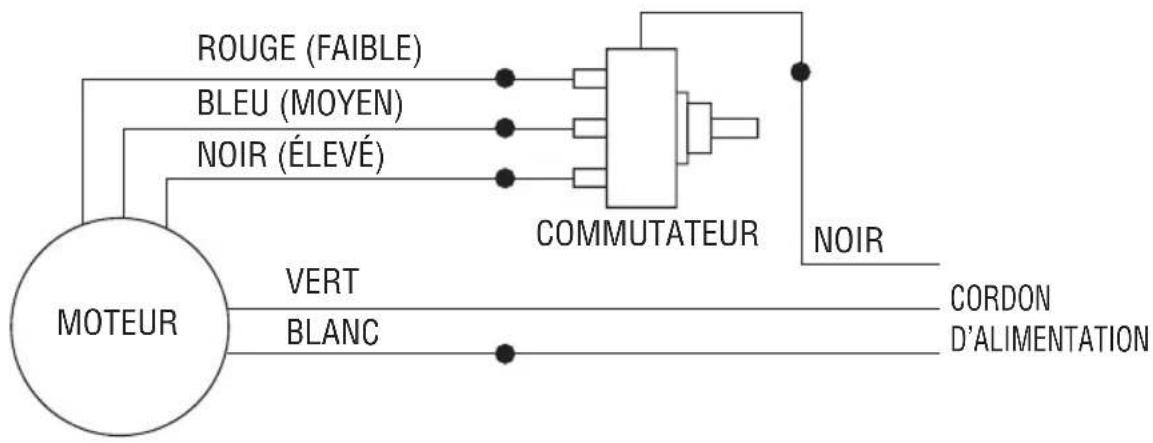 ProTeam ProBlitz Airmover - SCHÉMA DE CÂBLAGE - 1