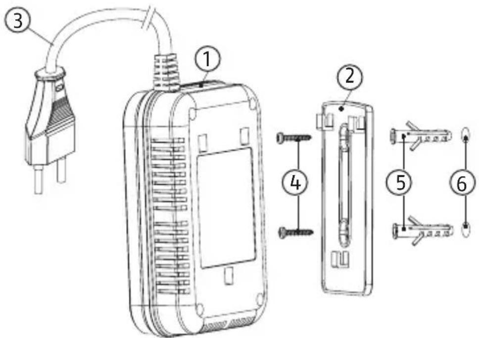 ABUS GWM100ME - Montageschritte - 1