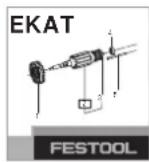 FESTOOL MX 1000 RE EF HS2 - AVERTISSEMENT - 2