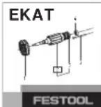 FESTOOL DTSC 400 3 1 IPlus - Perigo de ferimentos, choque elétrico - 2