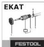 FESTOOL PLANEX LHSE 225 - ATENÇÃO - 2