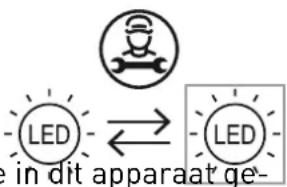 LED e in dit apparaat ge-