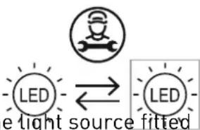e light source fitted