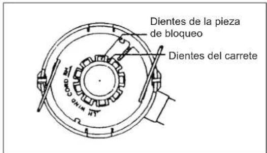 DOLMAR MS4300.4U - Reemplazo del hilo de nylon (ULTRA AUTO) - 6