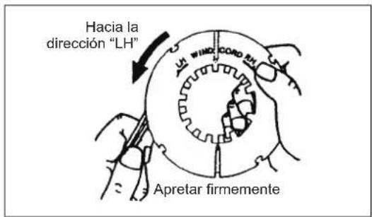 DOLMAR MS4300.4U - Reemplazo del hilo de nylon (ULTRA AUTO) - 4