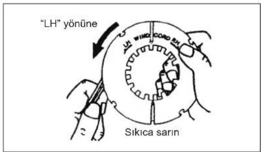 DOLMAR MS4300.4U - Misinanın değiştirilmesi (ULTRA OTOMATİK) - 3