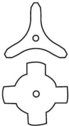DOLMAR MS4300.4U - Verwenden Sie ausschließlich Original-Metallblätter bzw. einen Original-Nylon-Schneidkopf von DOLMAR (gilt sowohl für Sägeblätter als auch für Schneidblätter). - 2