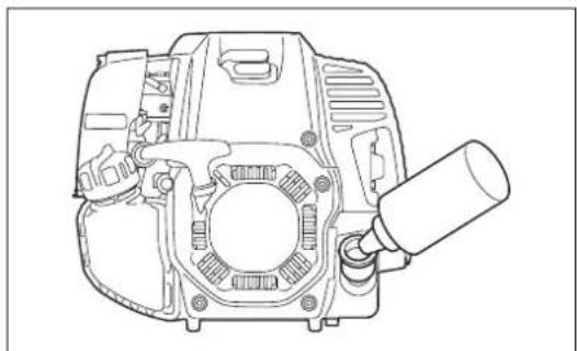 DOLMAR MS4300.4U - Replacement of oil: "Oil cap" - 3
