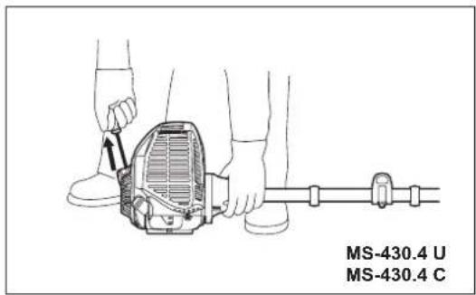 DOLMAR MS4300.4U - 5) Recoil starter - 1