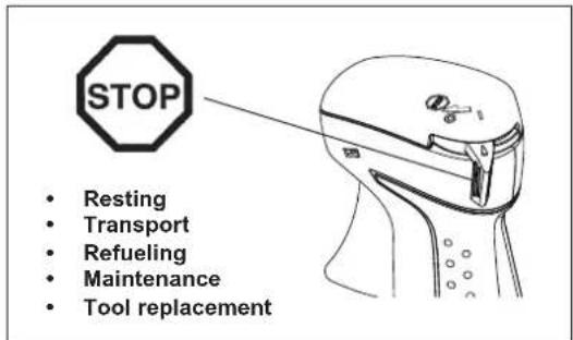 DOLMAR MS4300.4U - Refueling - 3