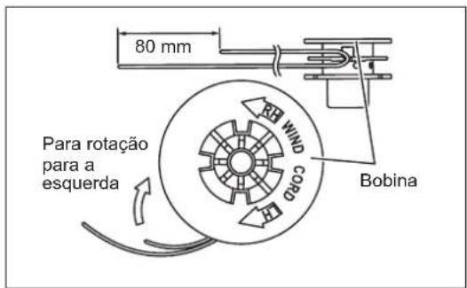 DOLMAR MS4300.4U - Substituir o fio de nylon (RESSALTO E FORNECIMENTO) - 4