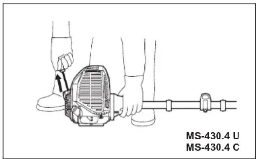 DOLMAR MS4300.4U - 4) Bomba de cebado - 2